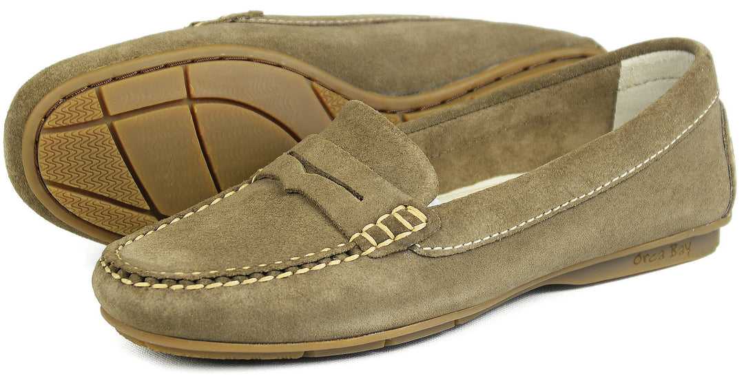 Orca Bay Florence Women's Loafers in Mushroom