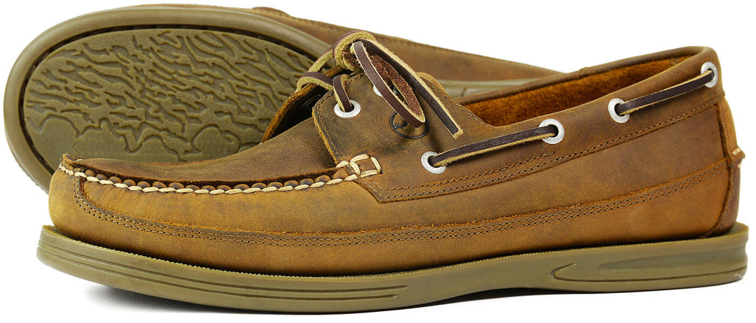 Orca Bay Fowey Men's Deck Shoes in Sand