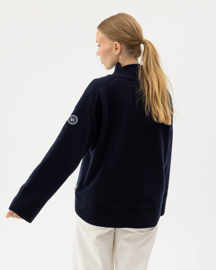 Holebrook Margot Turtle Top Navy