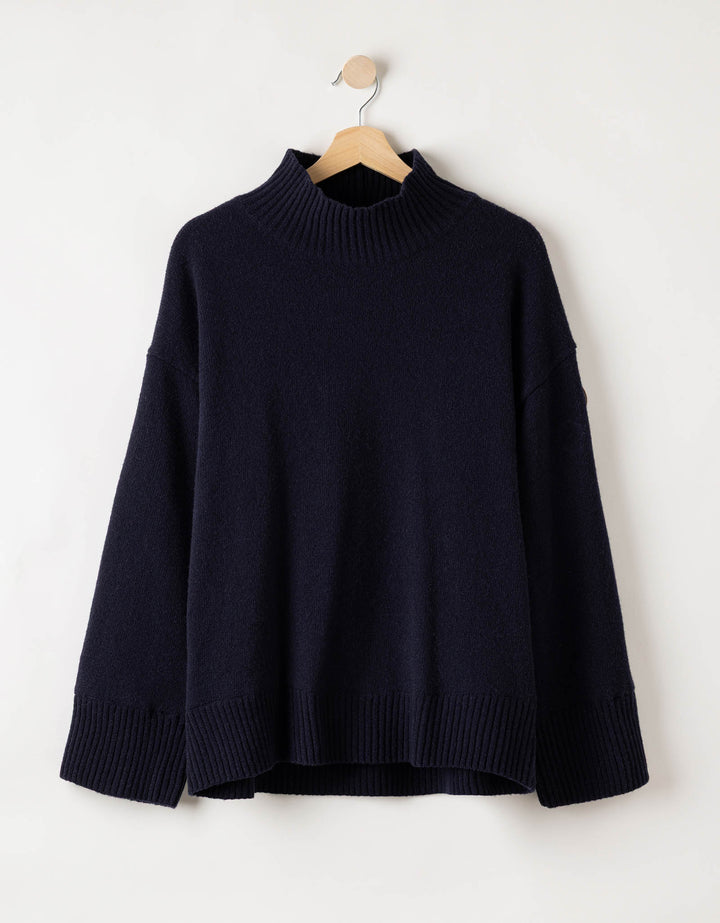Holebrook Margot Turtle Top Navy