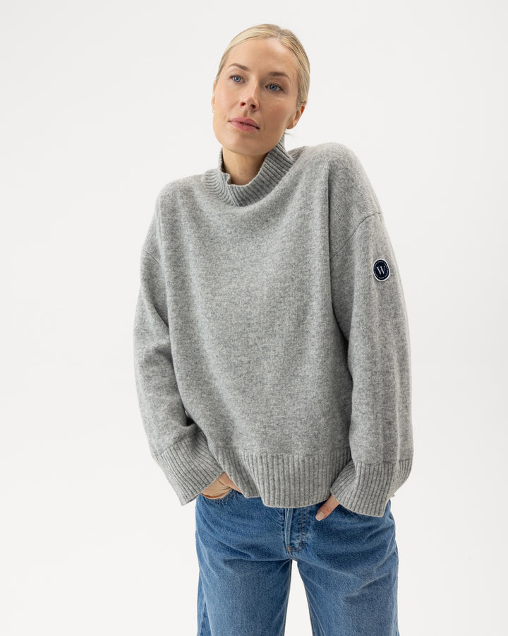 Holebrook Margot Turtle Top Grey