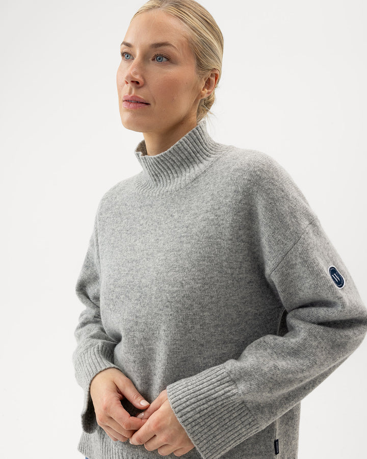 Holebrook Margot Turtle Top Grey