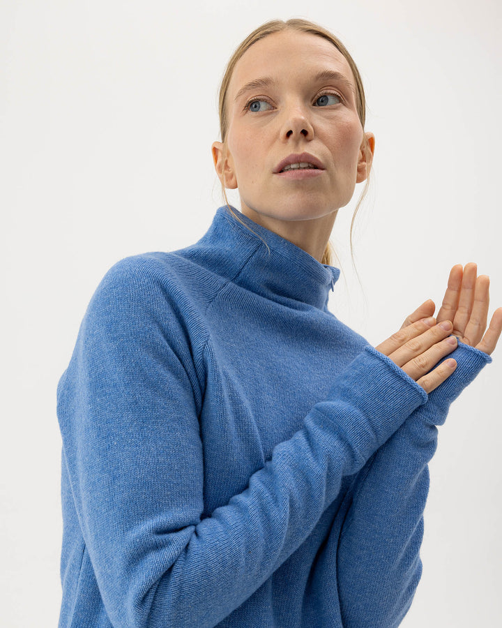 Holebrook Martina Windproof Sweater Oxford Blue