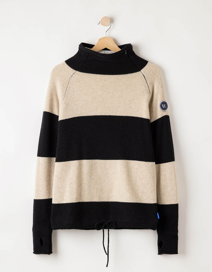 Holebrook Martina WP Windproof Sweater Black/Sand