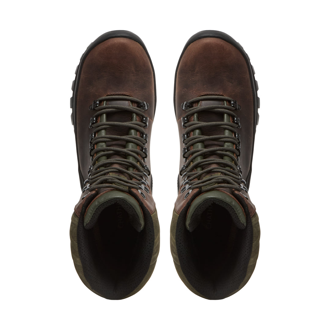 Chatham Invergeldie Tall Waterproof Hunting Boots - Dark Brown