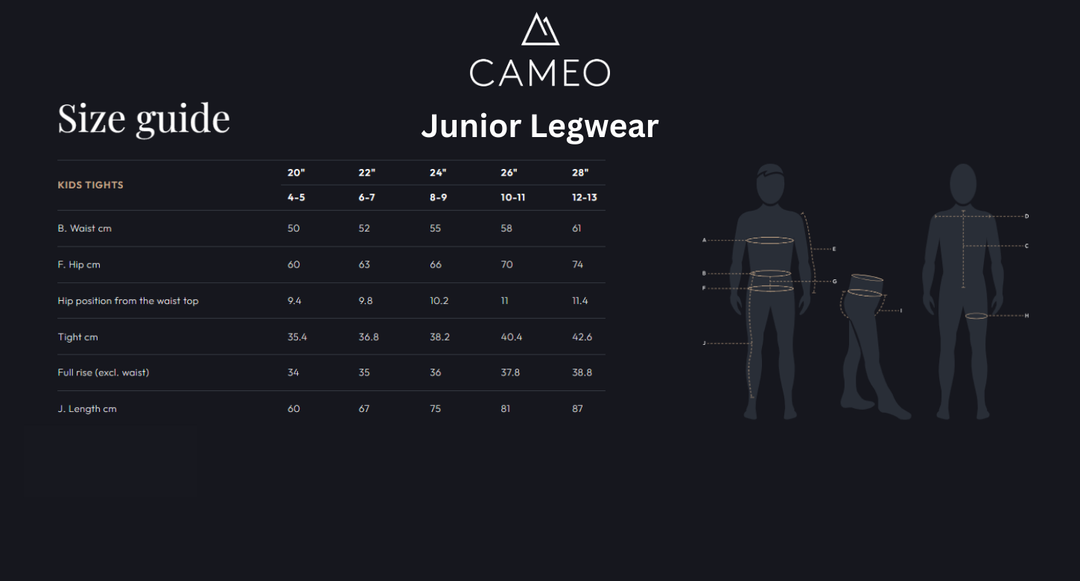 Cameo Junior Core Collection Riding Tights