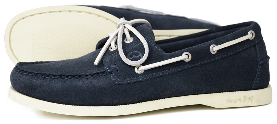Orca Bay Maine Men's Shoes in Navy Suede