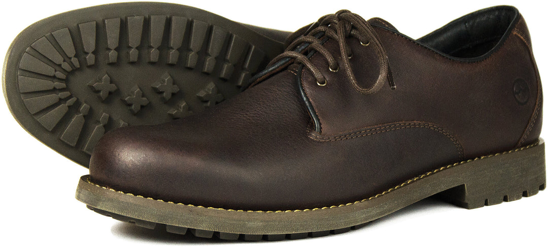 Orca Bay Malvern Men's Walking Shoes in Dark Brown