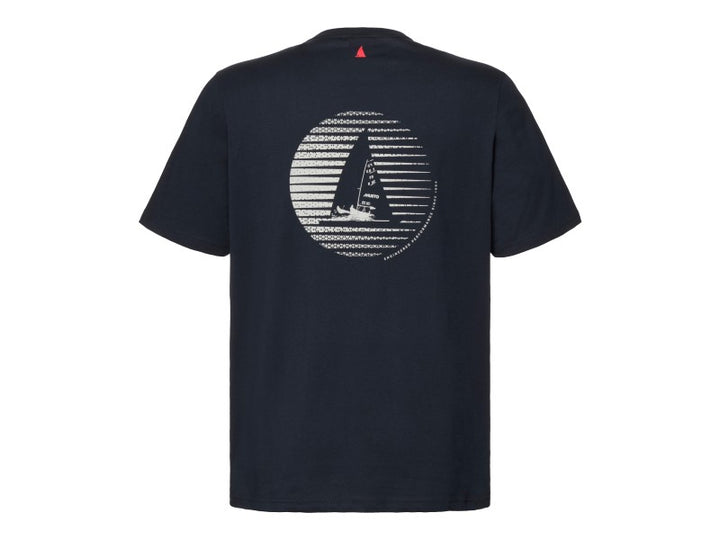 Musto Men's Marine Graphic SS Tee Navy