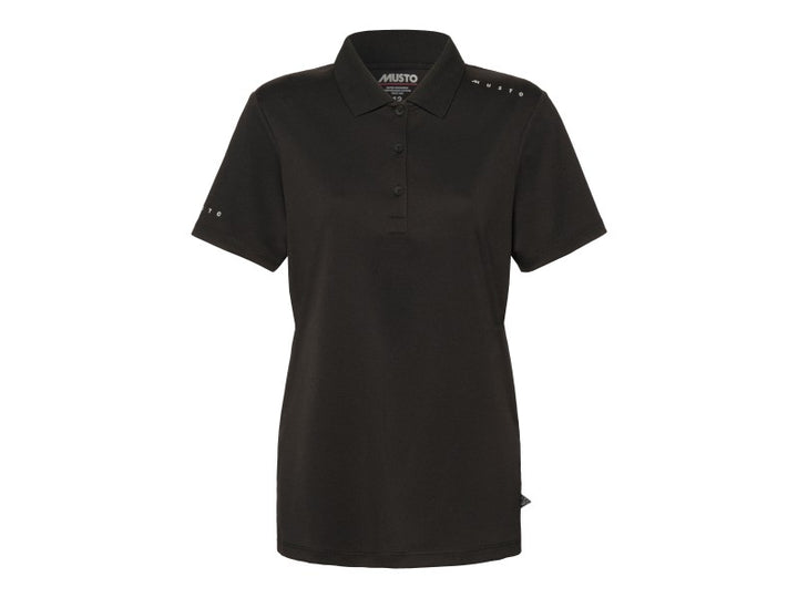 Musto Women's Evo Crew Sunblock SS Polo Black