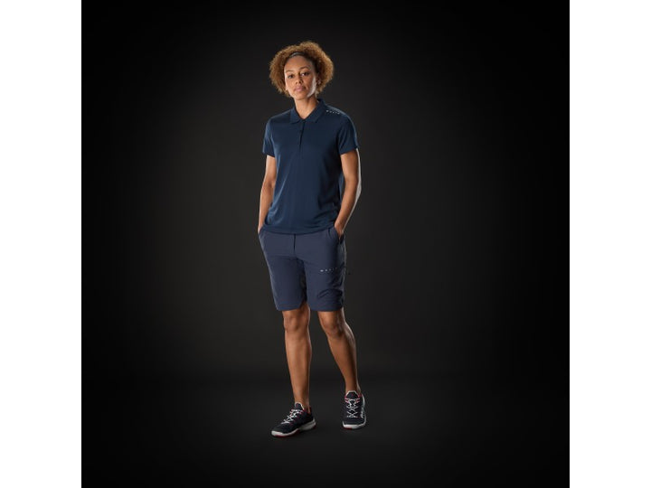 Musto Women's Evo Crew Sunblock SS Polo Navy