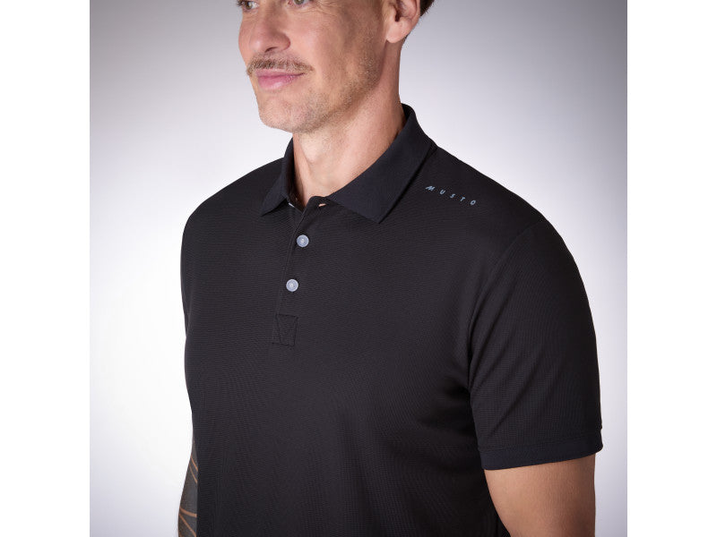 Musto Men's Evo Crew Pro Lite Polo Black