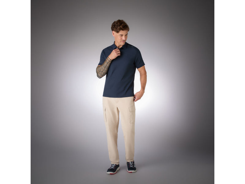 Musto Men's Evo Crew Pro Lite Polo Navy