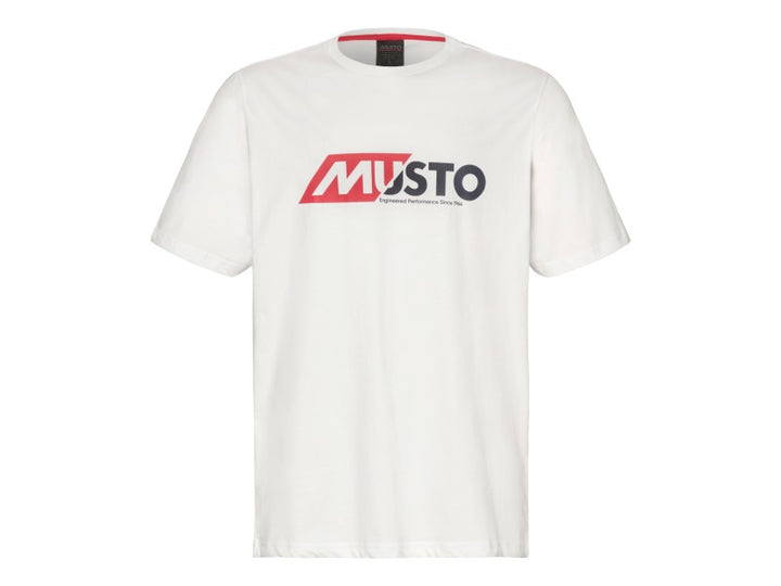 Musto Men's Marine Graphic SS Tee White
