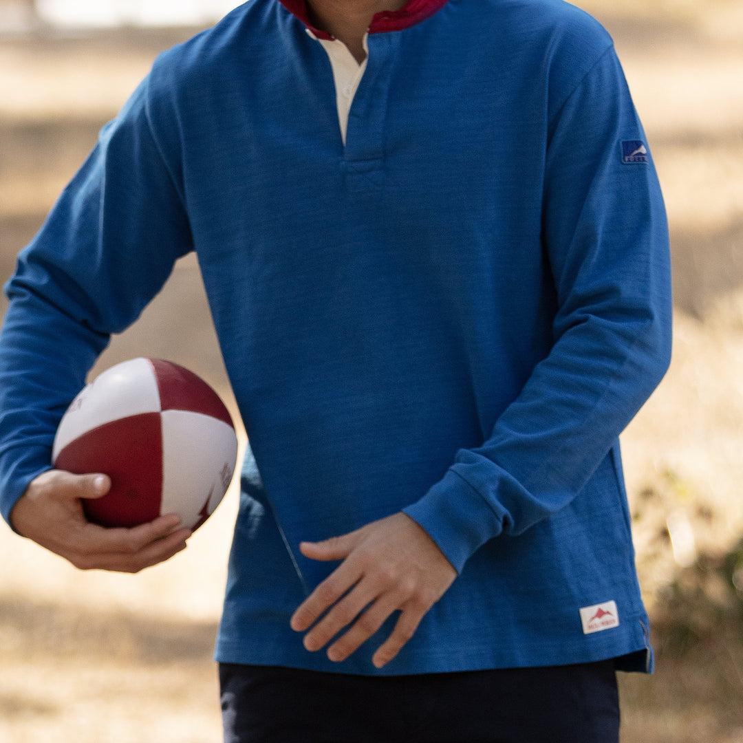 Bullwren Original Rugby Shirt Nautical/Red