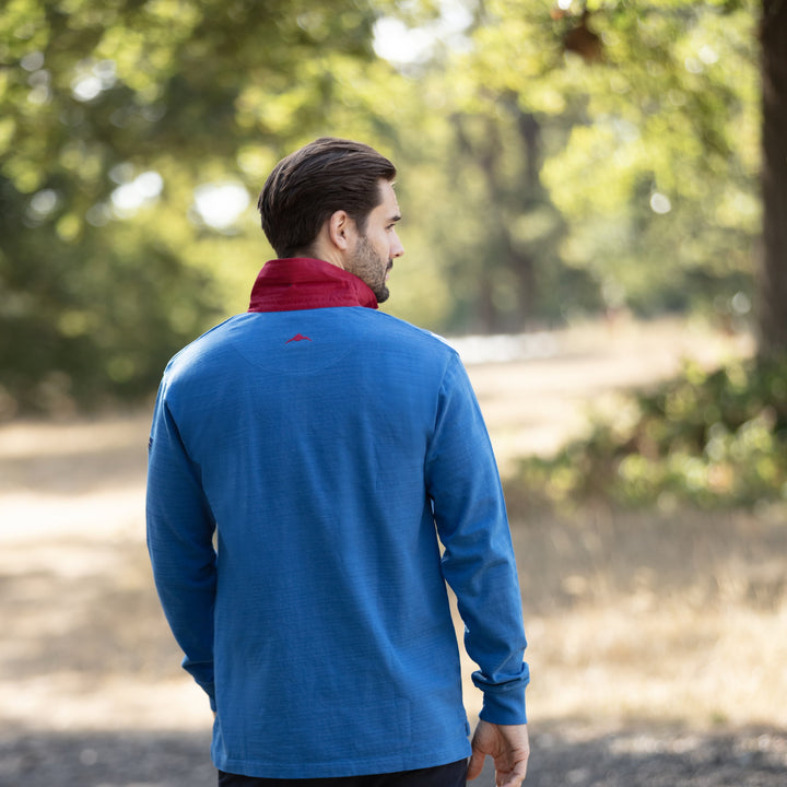 Bullwren Original Rugby Shirt Nautical/Red