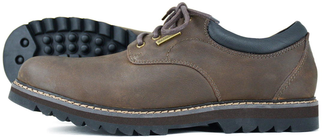 Orca Bay Painswick Men's Fully Waterproof Walking Shoes in Brown