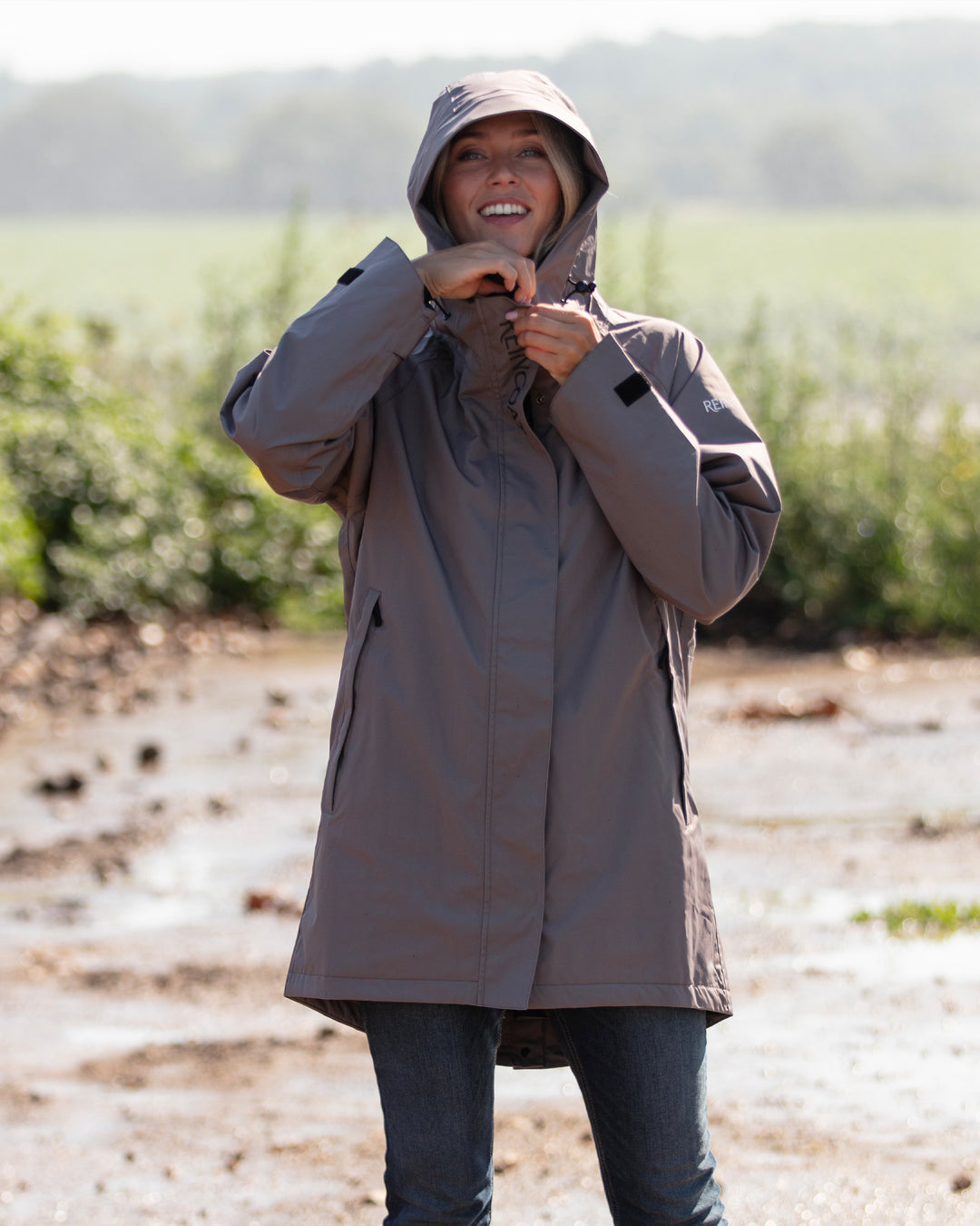 Reincoat Parka Lite Waterproof coat - Dune