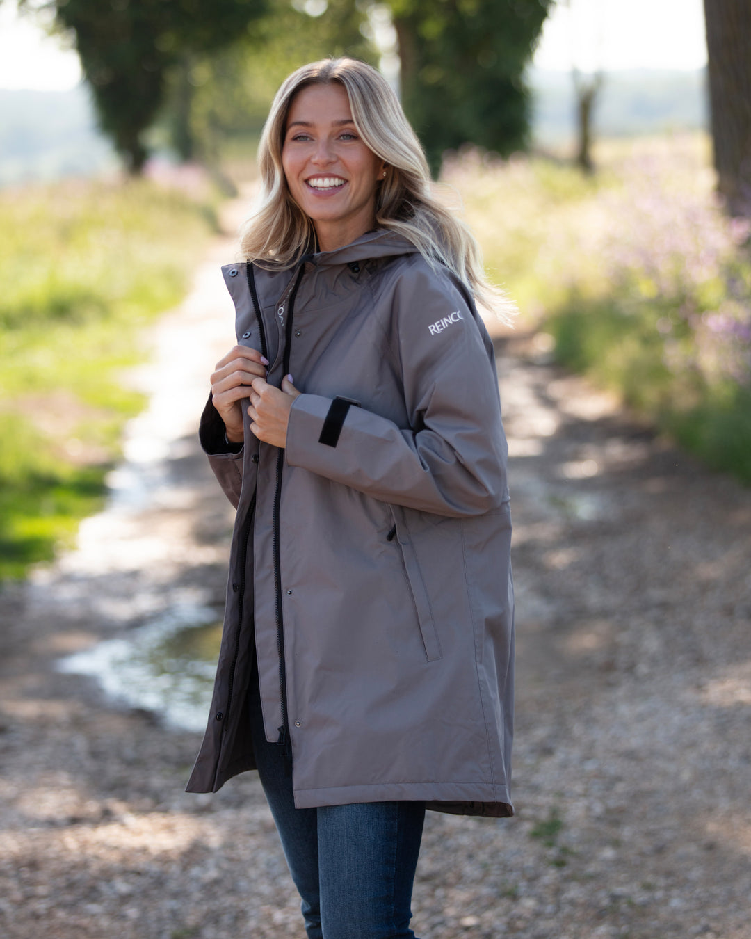Reincoat Parka Lite Waterproof coat - Dune