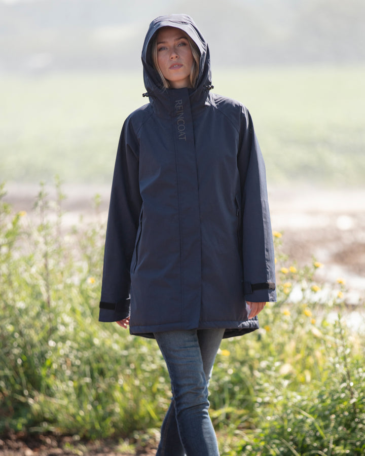 Reincoat Parka Lite Waterproof coat - Midnight Navy