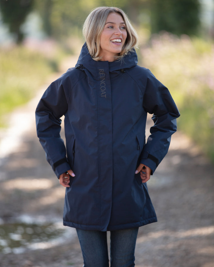 Reincoat Parka Lite Waterproof coat - Midnight Navy