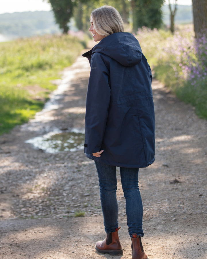 Reincoat Parka Lite Waterproof coat - Midnight Navy