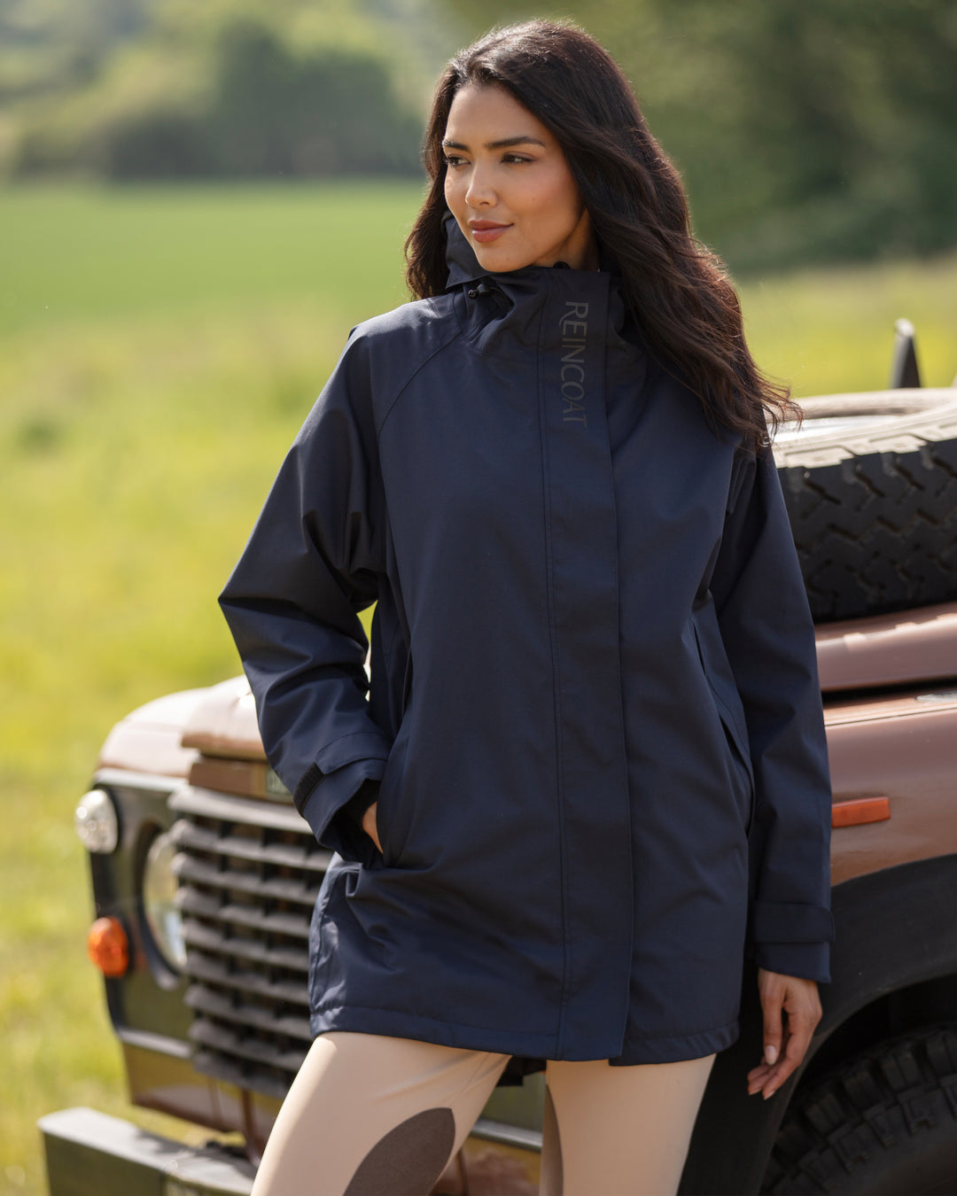 Reincoat Parka Lite Waterproof coat - Midnight Navy