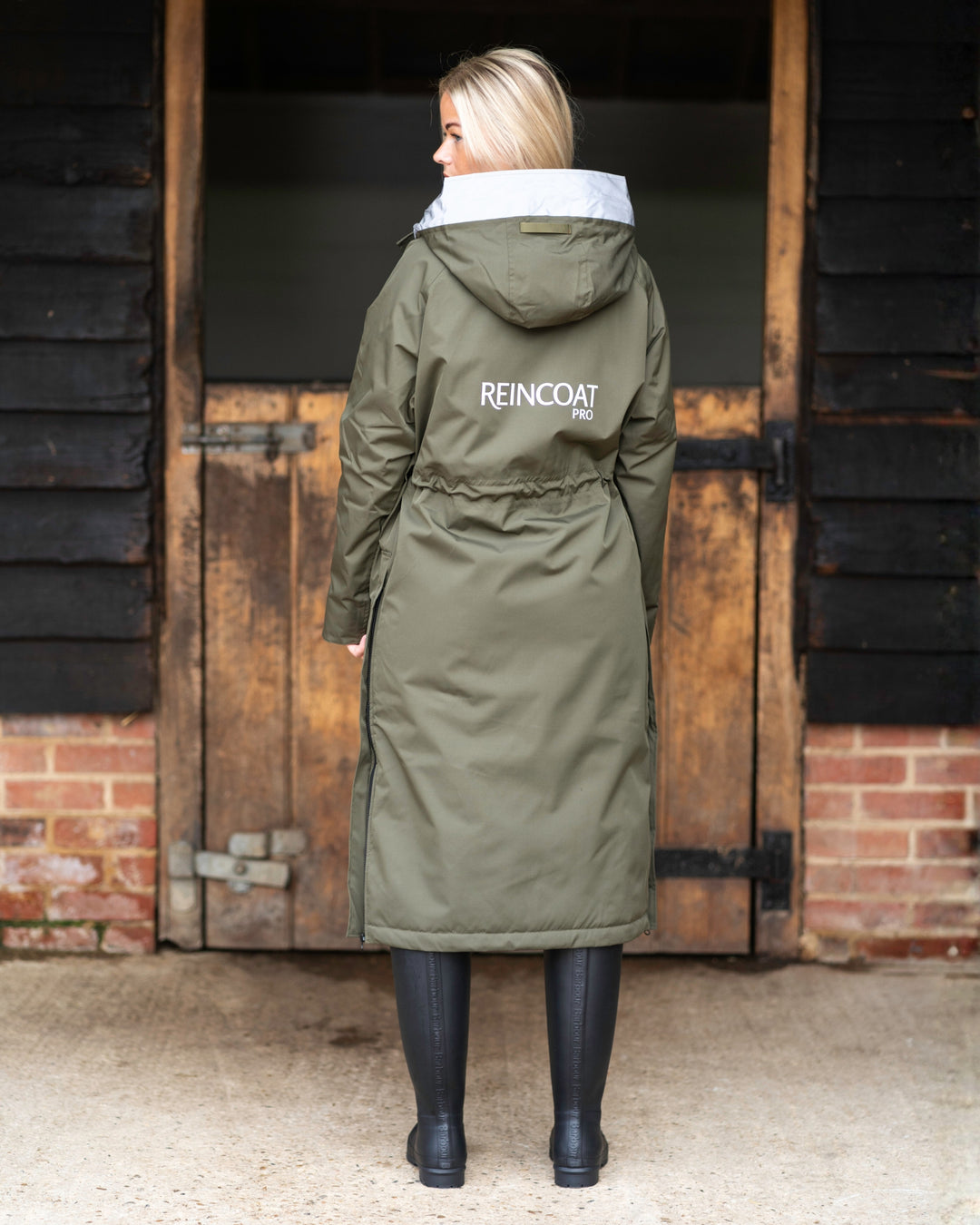 Reincoat Pro 2.0 Women's Waterproof Coat – Olive