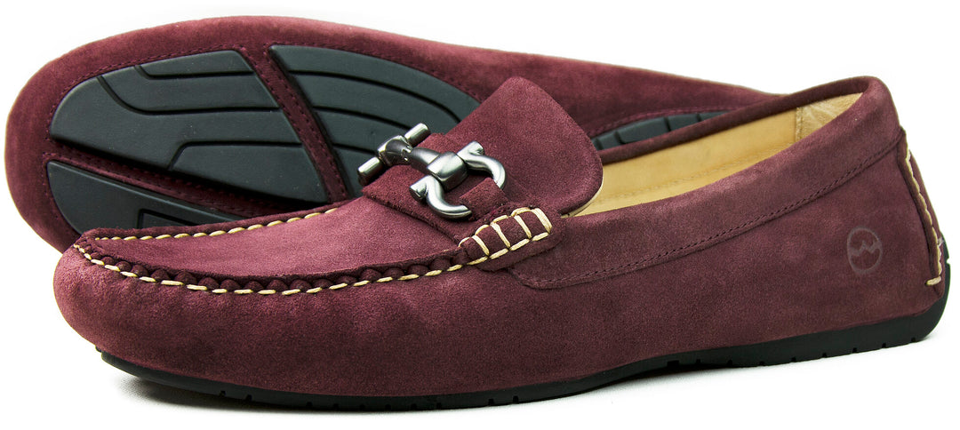 Orca Bay Roma Men's Premium Loafers in Burgundy