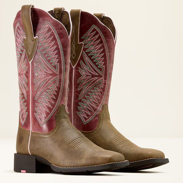 Ariat Women's Round up Ruidoso Square Toe Western Boots