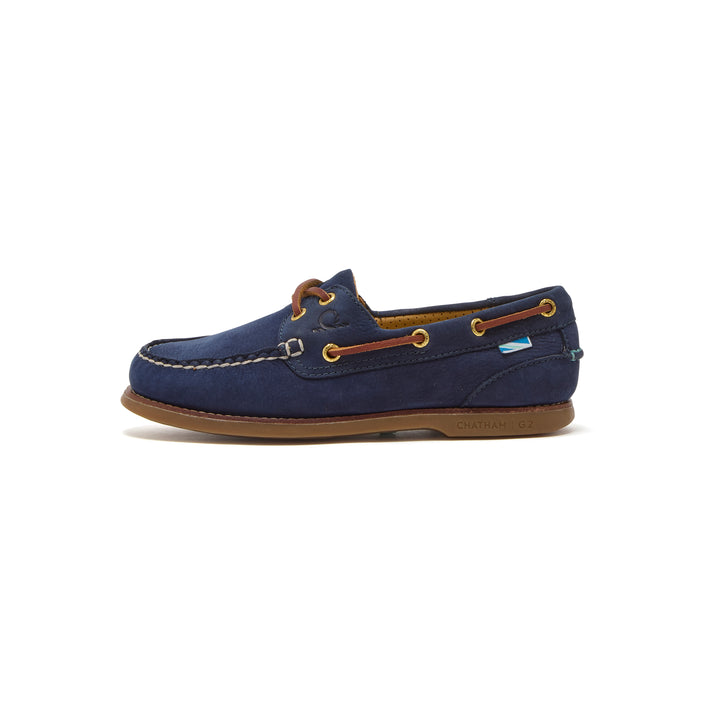 Chatham Lyme Lady G2 Premium Nubuck Deck Shoe - Navy