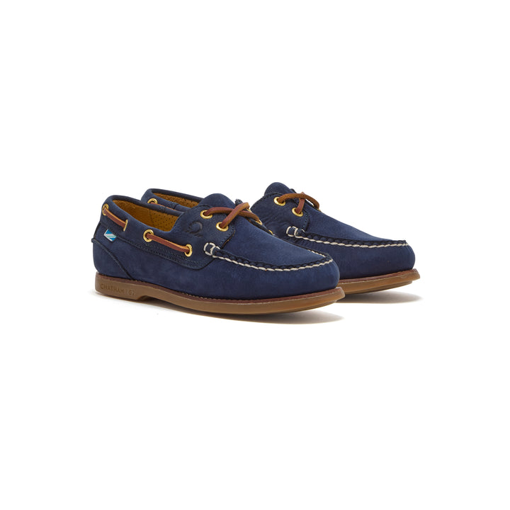 Chatham Lyme Lady G2 Premium Nubuck Deck Shoe - Navy