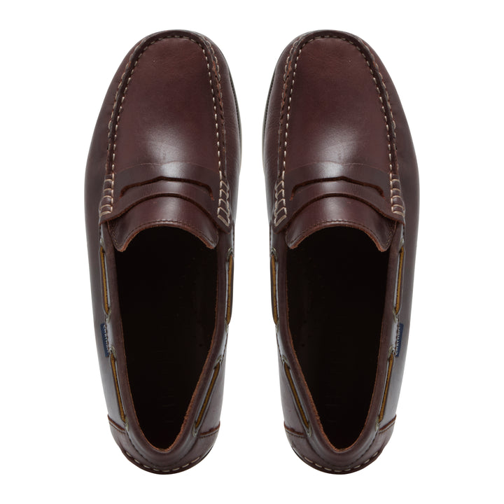 Chatham Shanklin Men's Premium Leather Loafer Oxblood