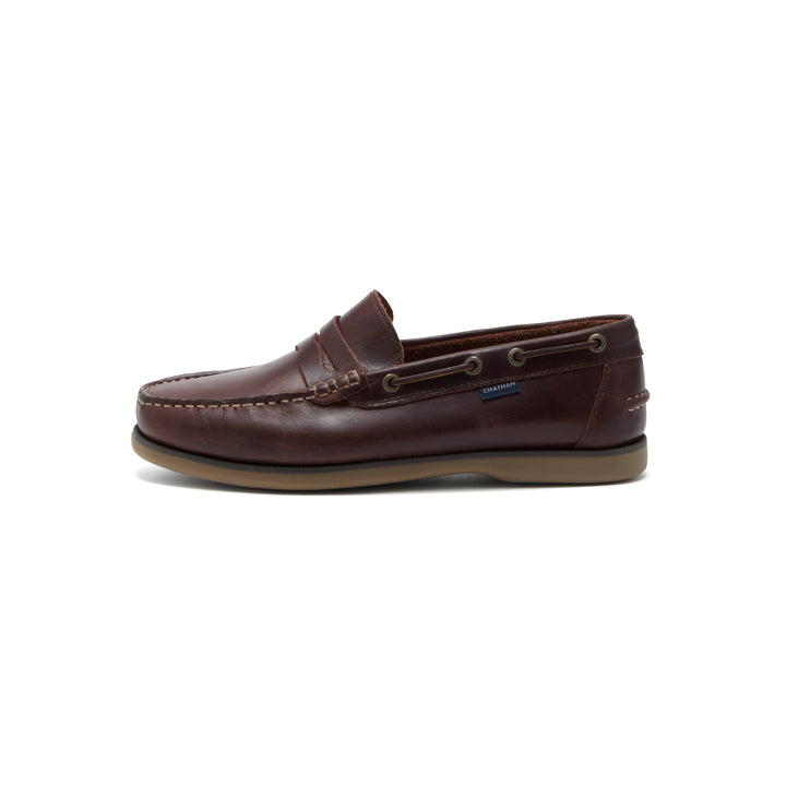 Chatham Shanklin Men's Premium Leather Loafer Oxblood