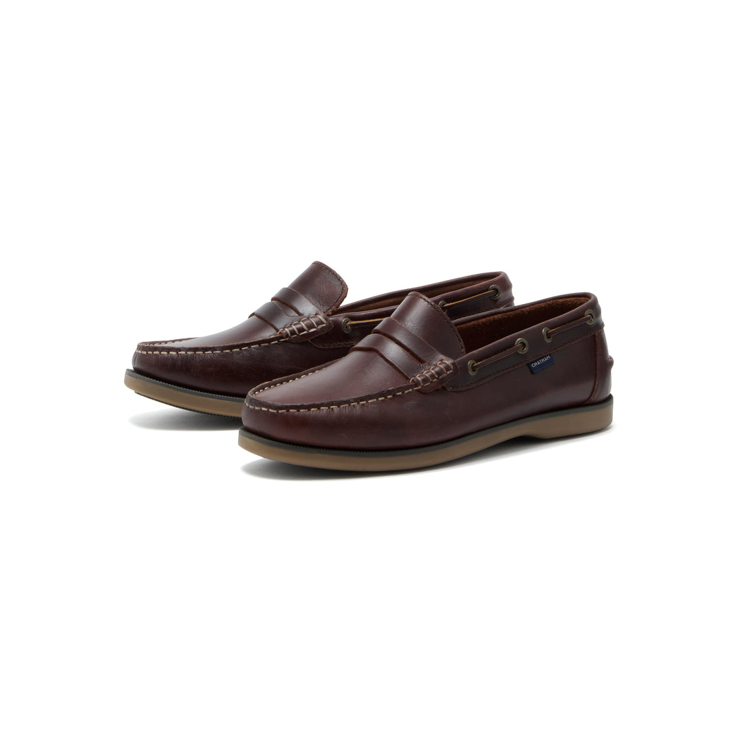 Chatham Shanklin Men's Premium Leather Loafer Oxblood
