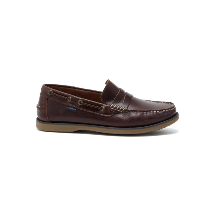 Chatham Shanklin Men's Premium Leather Loafer Oxblood