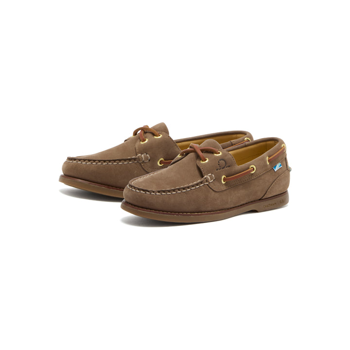 Chatham Lyme Lady G2 Premium Nubuck Deck Shoe - Fossil