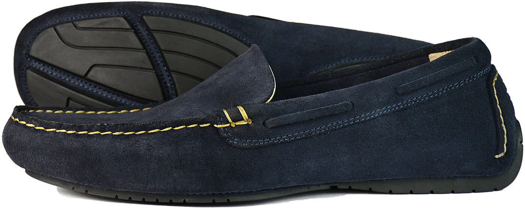 Orca Bay Silverstone Men's Loafers in Navy Suede