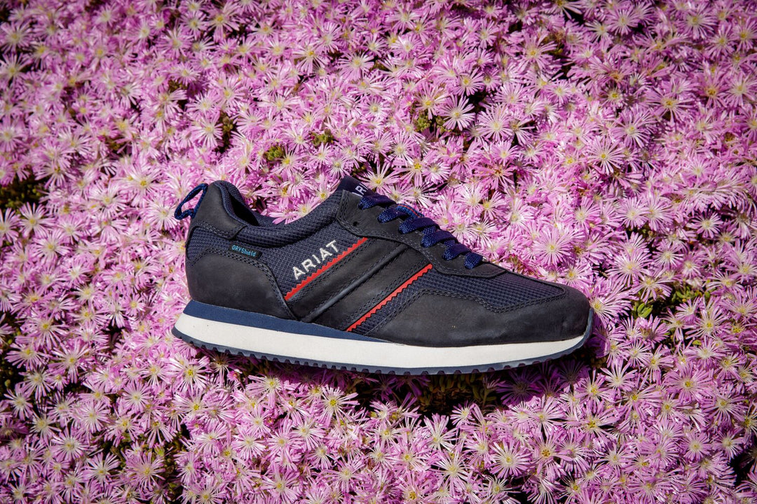 Ariat Women's Ranch Runner Waterproof Trainer Team Navy