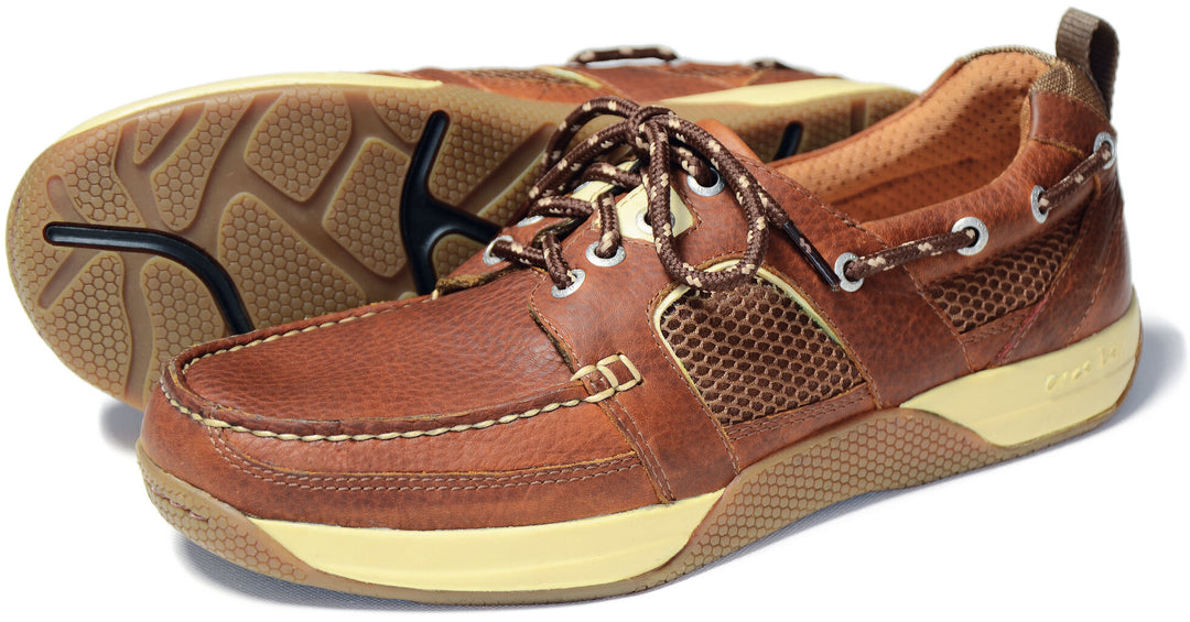 Orca Bay Wave Men's Sports Boat Shoes in Havana