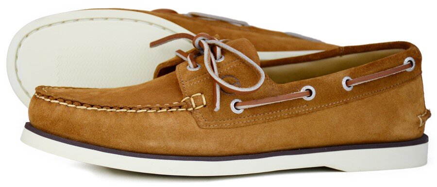 Orca Bay Portland Men's Premium Ocean Gold Shoes in Cinnamon Suede
