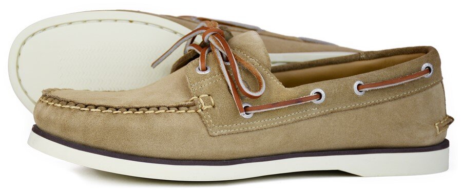 Orca Bay Portland Men's Premium Ocean Gold Shoes in Taupe Suede