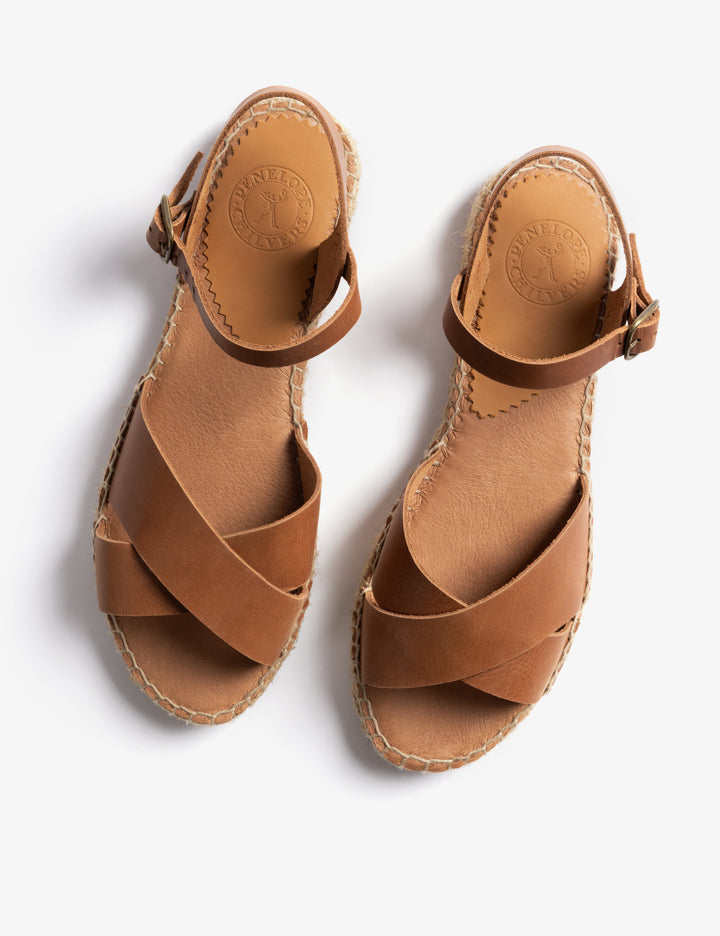Penelope Chilvers Campo Leather Espadrille