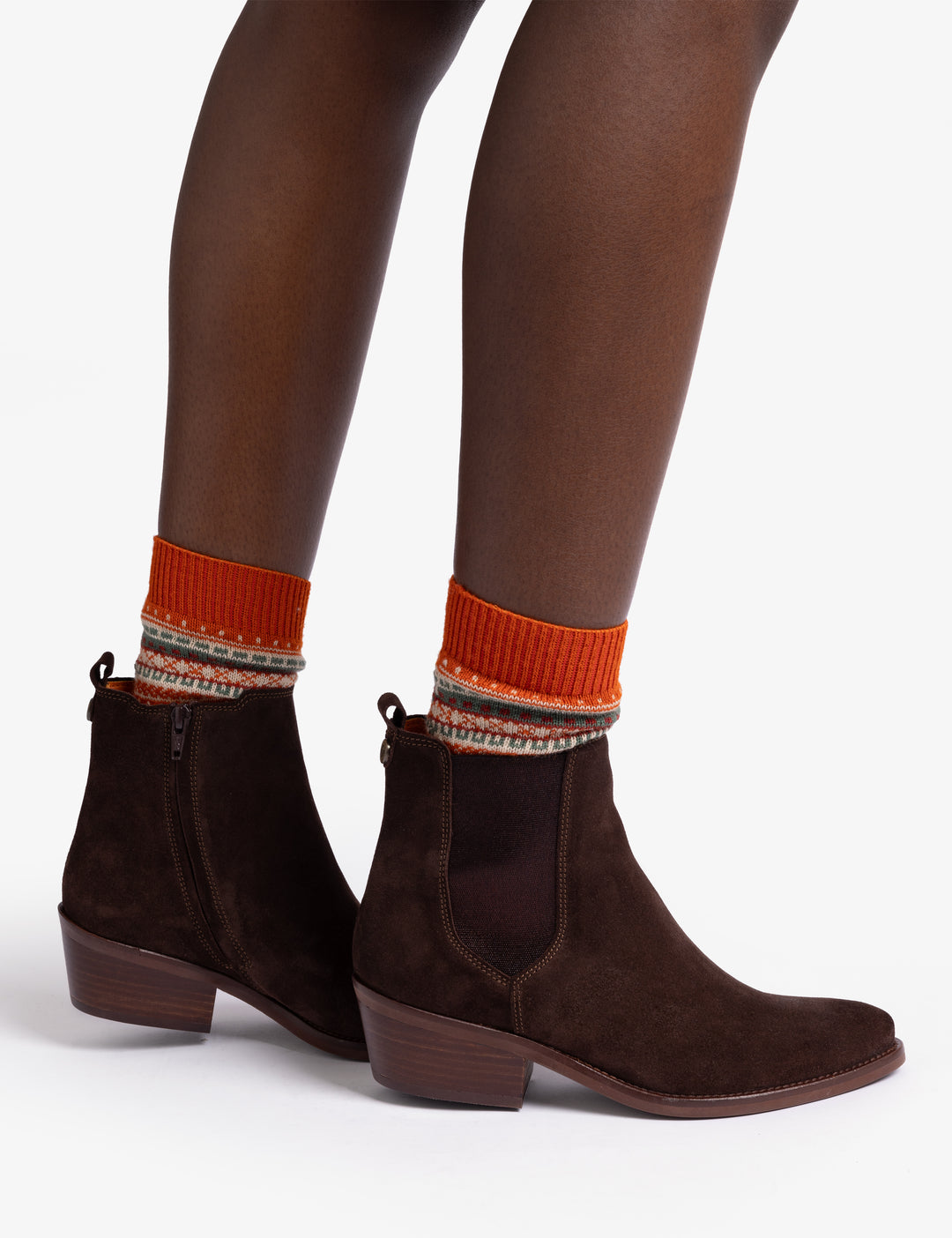Penelope Chilvers Rove Suede Boot - Bitter Chocolate