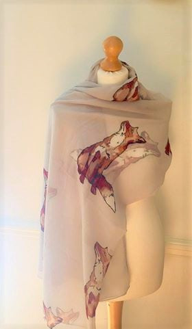 Chiffon Fox Scarf by Grays