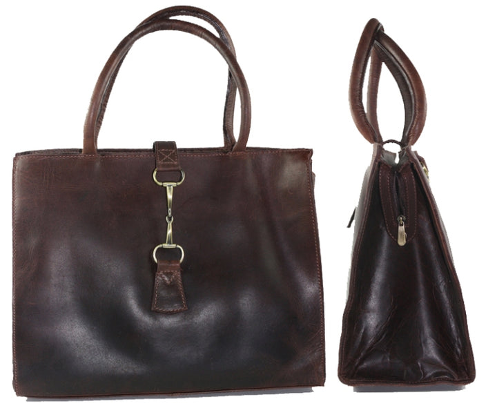 Grays Alice Leather Handbag Brown Leather