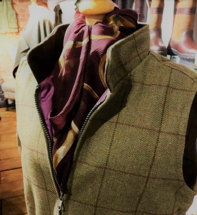 Alan paine tweed waistcoat store