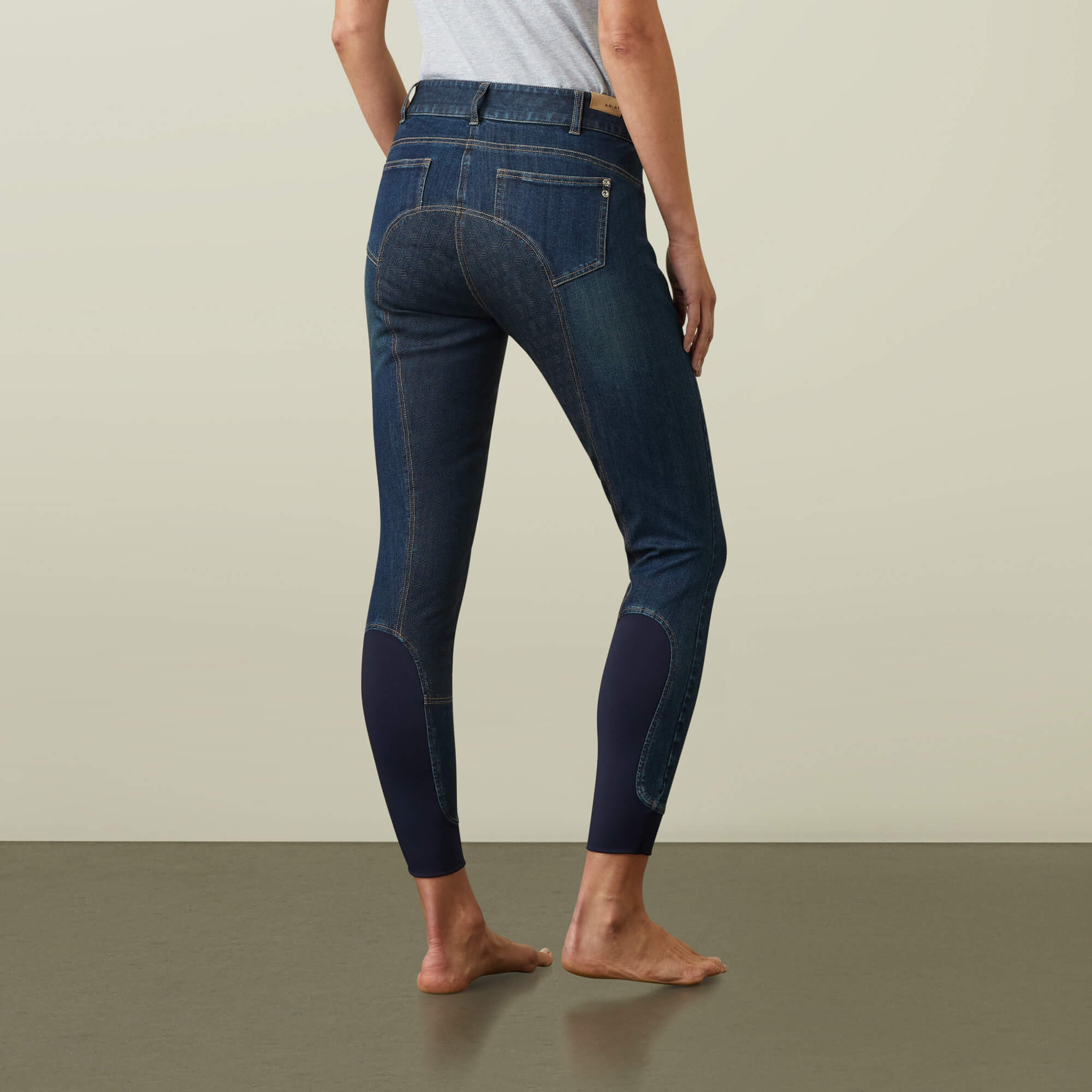 50% OFF - ARIAT Halo Denim Riding Breeches – Womens Full Seat - Marine – A Farley Country Attire 50% OFF - ARIAT Halo Denim Riding Breeches – Womens Full Seat - Marine – A Farley Country Attire