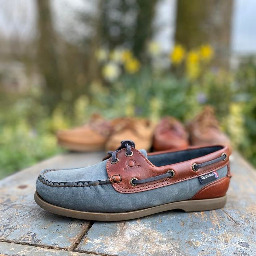 Mocassins Cuir Nubuck Antidérapant Chaussures Bateau Femme Chatham Mocassins Cuir Nubuck Antidérapant Chaussures Bateau Femme Chatham