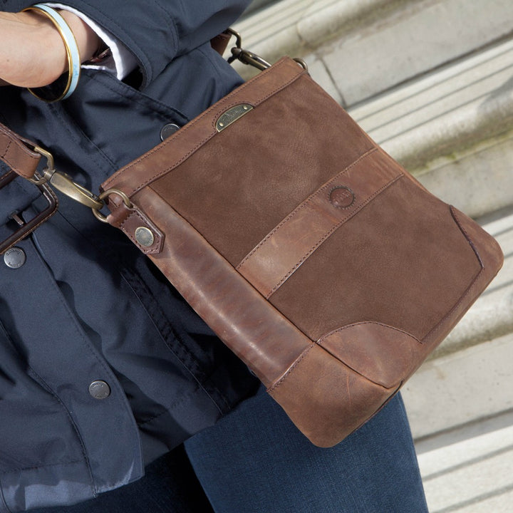 Dubarry Ardmore Cross Body Women's Messenger Bag Walnut Leather